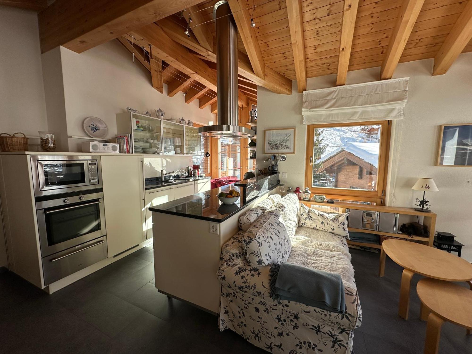 Modern Self-Catering Apartment With Matterhorn Views Zermatt Luaran gambar